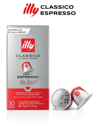 Кофе illy в капсулах Nespresso, средней обжарки, 10 капсул