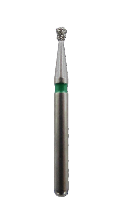 Бор алмазный 805 012 FG, зеленый, 1 шт. Форма: обратный конус с плоским концом., JOTA, Швейцария