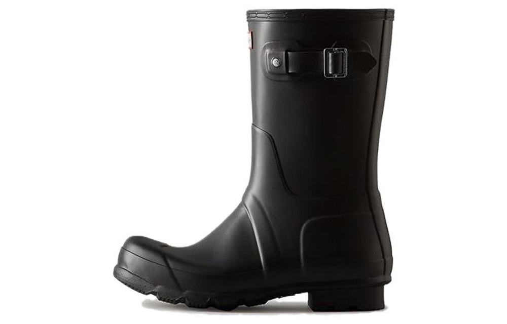 HUNTER Waterproof And Slip Resistant Slip Resistant Rain Boots Men"s Black