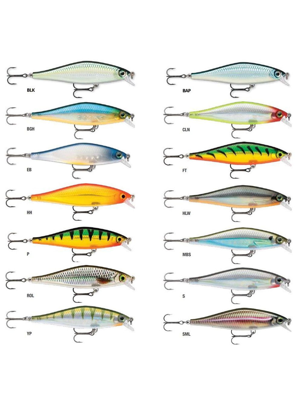 Воблер Shadow Rap Shad 09, 9см, 12гр