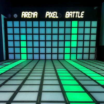 Интерактивный светодиодный пол «Арена Pixel battle» 364шт максимальная комплектация 33 кв. м.