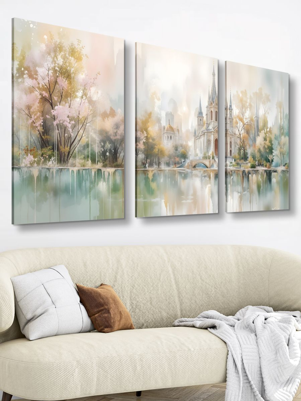 Картина модульная Спокойствие 50х70*3 шт.