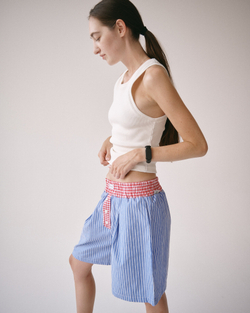 Boxer Shorts Blue-Red