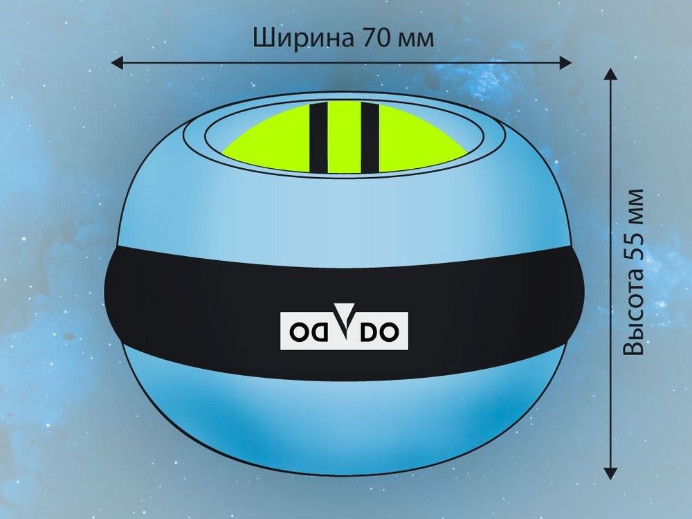 Кистевой эспандер фиолетовый OSP-25-Ф