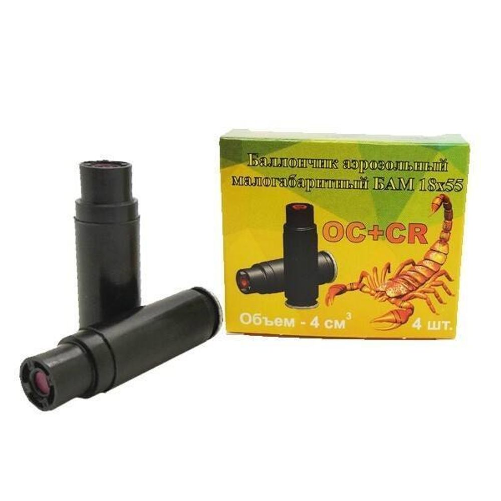 БАМ Скорпион двухкомпонентный OC+CR 18х55 1шт