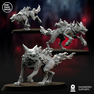 Vampire Dire Wolves