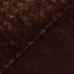 Плюш (ткань) Peppy 06 PTB-2, 288 г/м², 48х48 см, коричневый