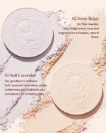 Прессованная пудра Flower Knows Strawberry Cupid - 01 Soft Lavender