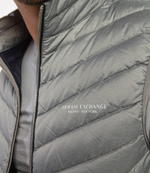 пуховая безрукавка Armani Exchange - серый(8NZQ52 ZNW3Z)
