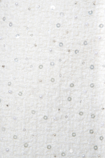 «Summer sparkle» Юбка мини из мерцающего твида с жемчужинами.