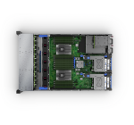 Стоечный сервер - HP Enterprise ProLiant DL385  Gen10 Plus, 2U, 8x 3.5“, 1x EPYC[7262] 8 Cores, 16Gb, P07594-B21