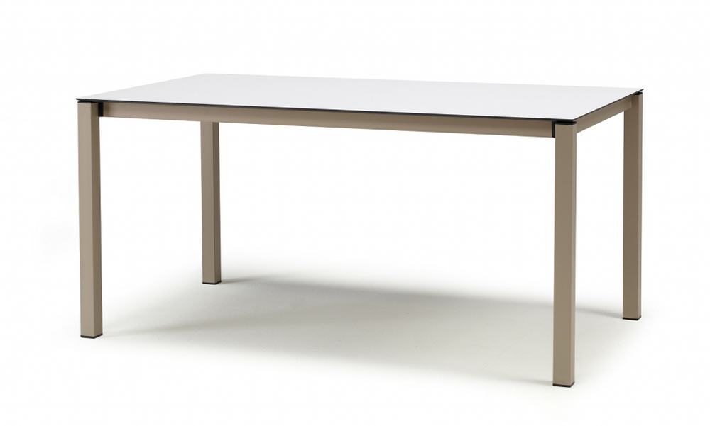 Стол ламинированный раздвижной Scab Design Pranzo Extendable, тортора, белый