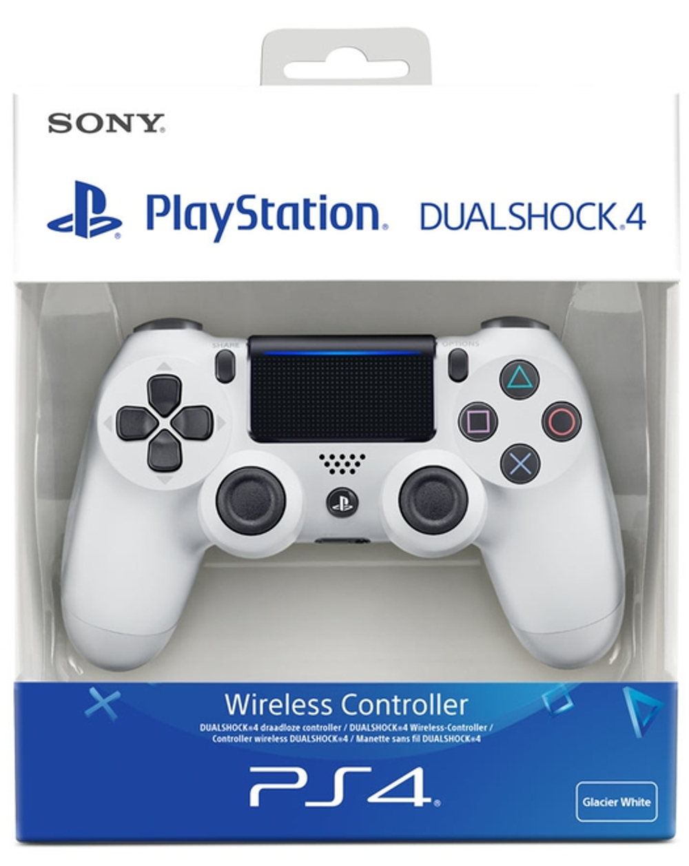 Dualshock 4 v2 Glacier White (Белый Ледник)