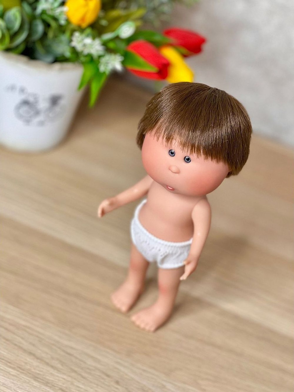 Кукла для девочки виниловая 23см Маленький Мио без одежды (3199W20)
