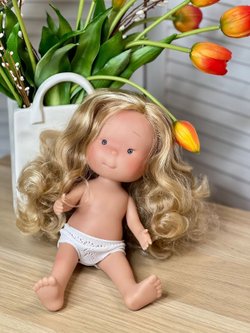 Кукла для девочки виниловая 30см Пиппа без одежды (2899W2)