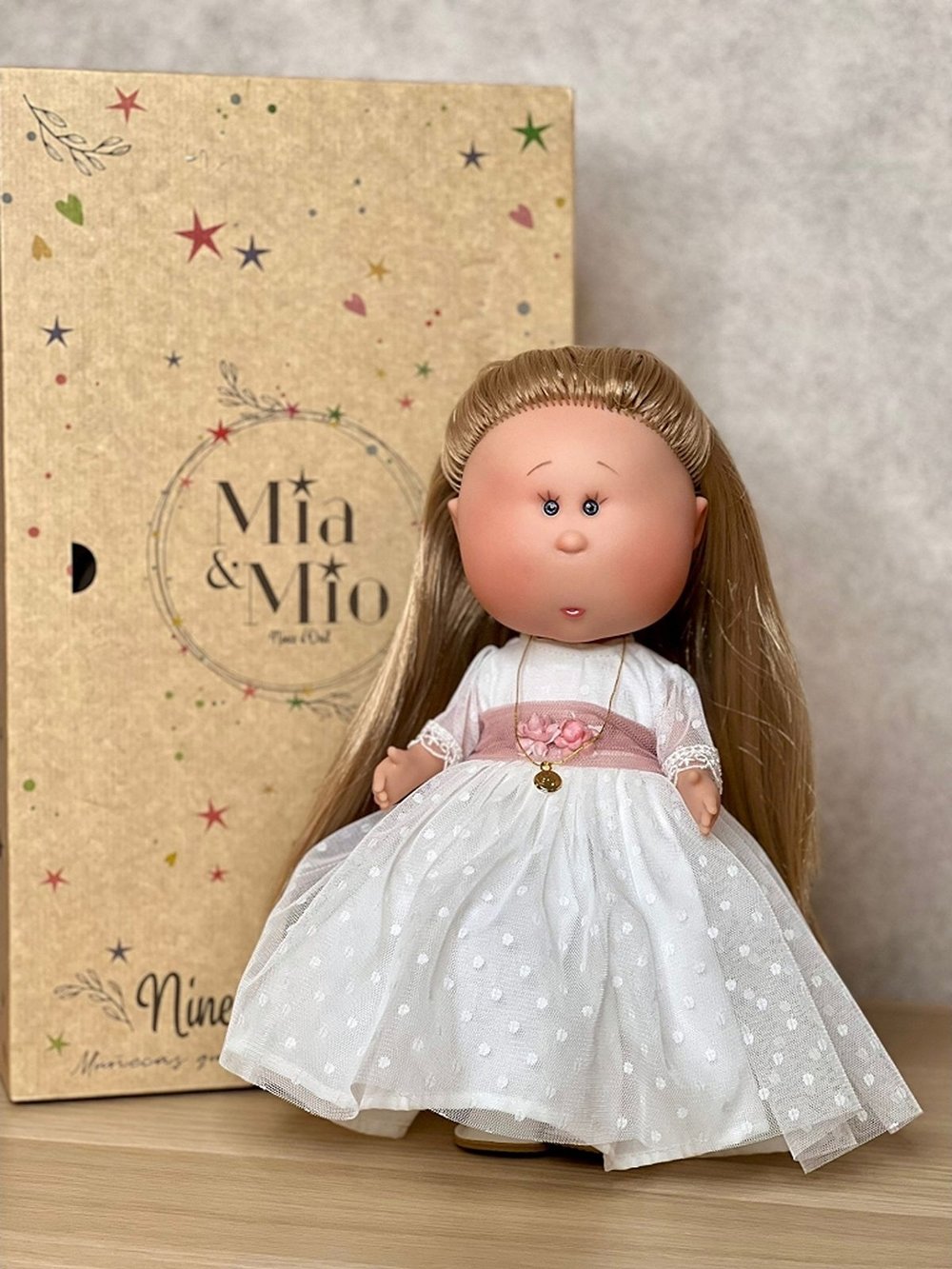 Кукла для девочки виниловая 30см Мия (3418)