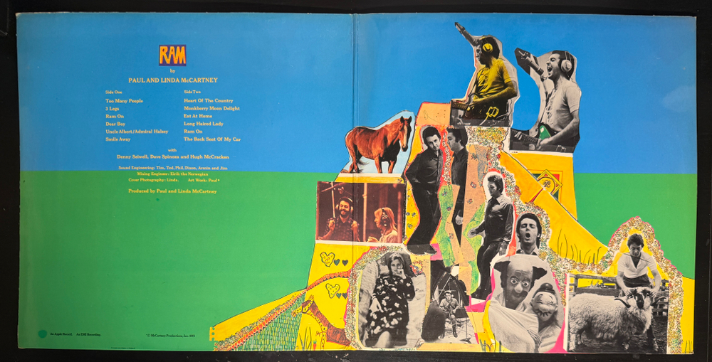 Paul And Linda McCartney - Ram (Дания 1971г.)