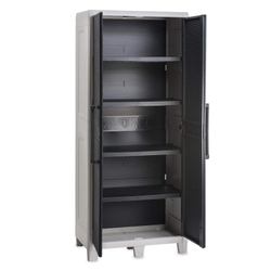 Уличный пластиковый шкаф Toomax Santorini XL Shelves
