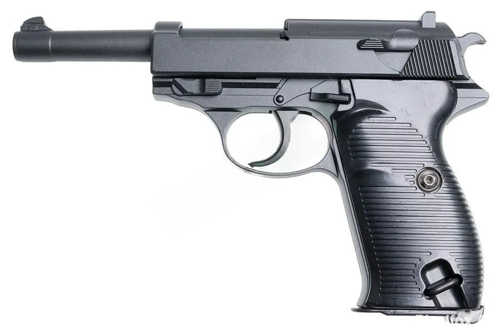 Пистолет софтэйр GALAXY G.21 пружинный (Walter P38), кал. 6мм