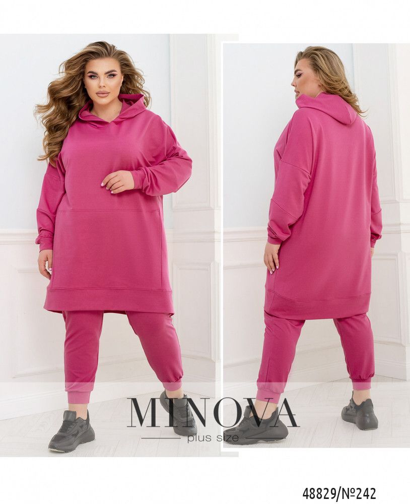 Костюм 242-Малиновый Minova Костюм 242-Малиновый Minova