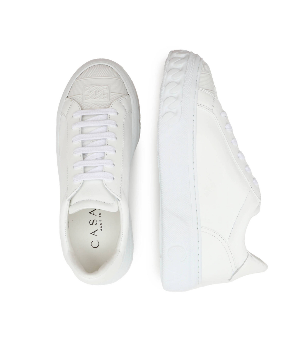 Кожаные кроссовки sal pun Casadei - белый(2X940V0201C1970)