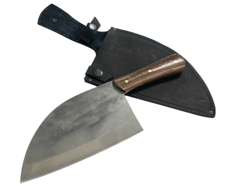 Тяпка Топорик Сербский, кованая 95Х18, венге