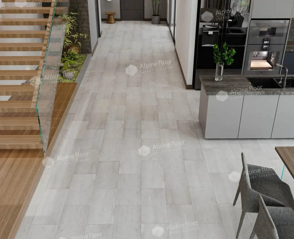 Каменно-полимерная плитка Alpine Floor Камень (Stone Mineral Core) Дорсет ЭКО 4-7