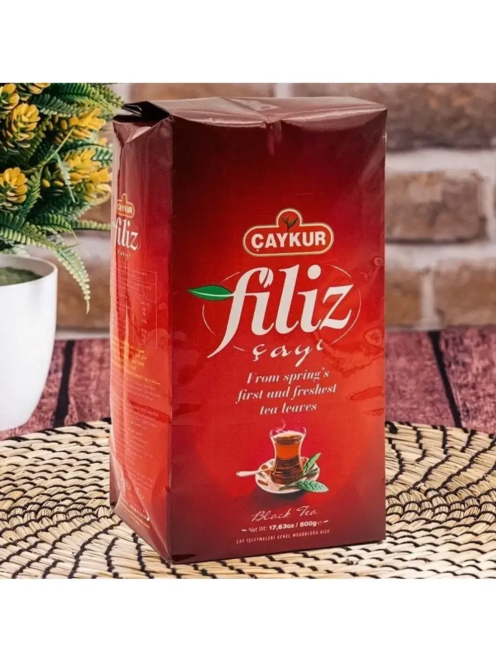 Чай черный турецкий / Чайкур Filiz Cayi, 500гр.