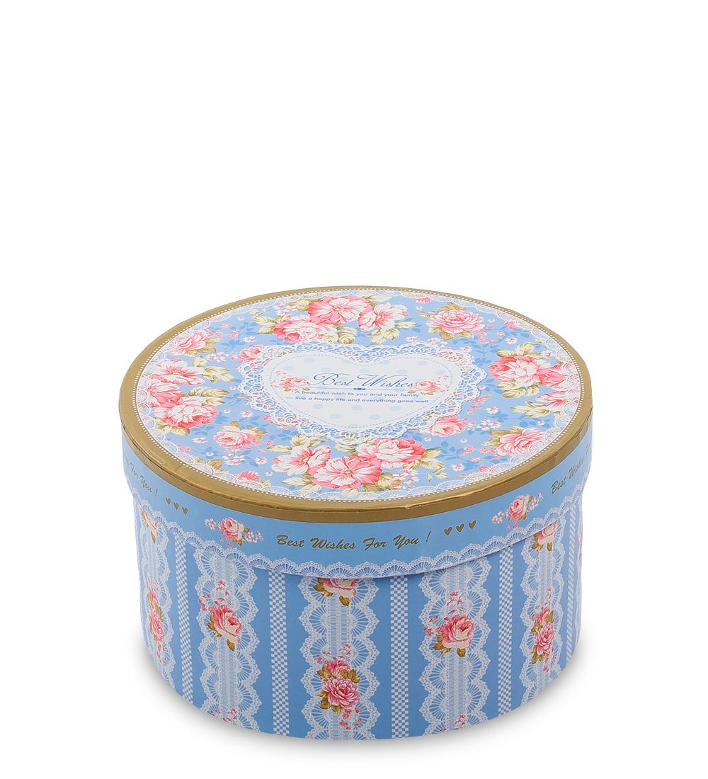 Packing Symphony WF-41/2-A Коробка «С наилучшими пожеланиями» цв.голубой