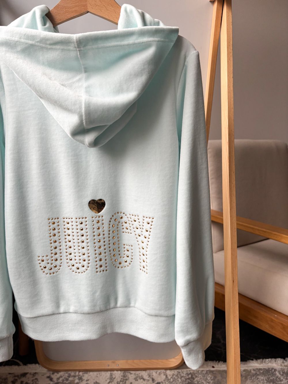 Велюровая олимпийка Juicy Couture, 128