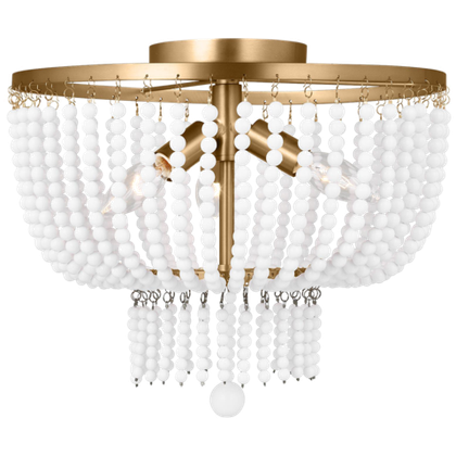 Потолочный светильник Visual Comfort Jackie Three Light Semi-Flush Mount