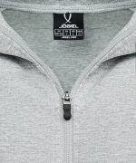 Худи на молнии ESSENTIAL Athlete Hooded FZ Jacket, серый