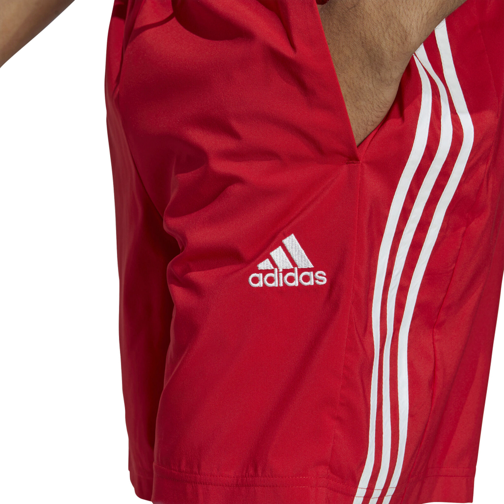 Мужские теннисные шорты adidas Essentials AEROREADY Chelsea 3-Stripes Shorts Men - Red, White