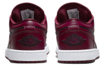 Jordan 1 Low Black Dark Beetroot Women"s