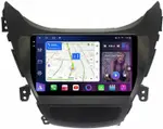 Магнитола для Hyundai Elantra 5 2011-2013 - FarCar GX360M монитор 9.5" 2K QLED на Android 14, Быстрейшая, CarPlay, 4G SIM-слот