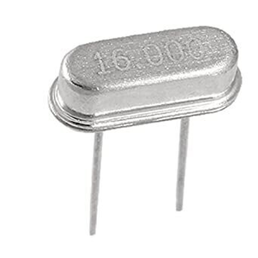16.000 MHZ HC-49S, кварцевый резонатор усеченный 16МГц 16пФ 30ppm