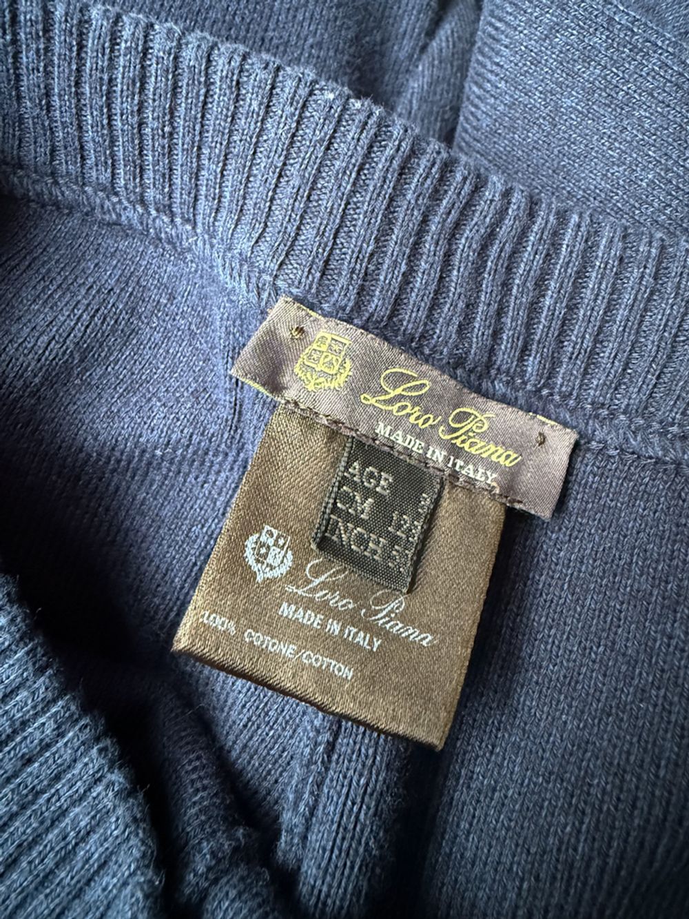 Хлопковые брюки Loro Piana, 128
