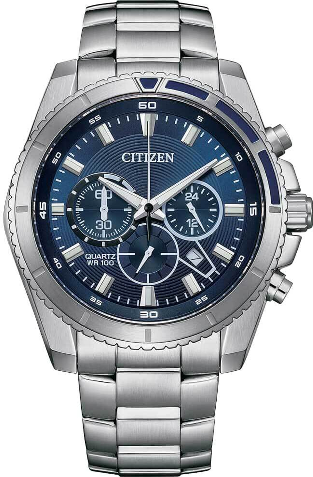 Японские наручные часы Citizen AN8201-57L с хронографом