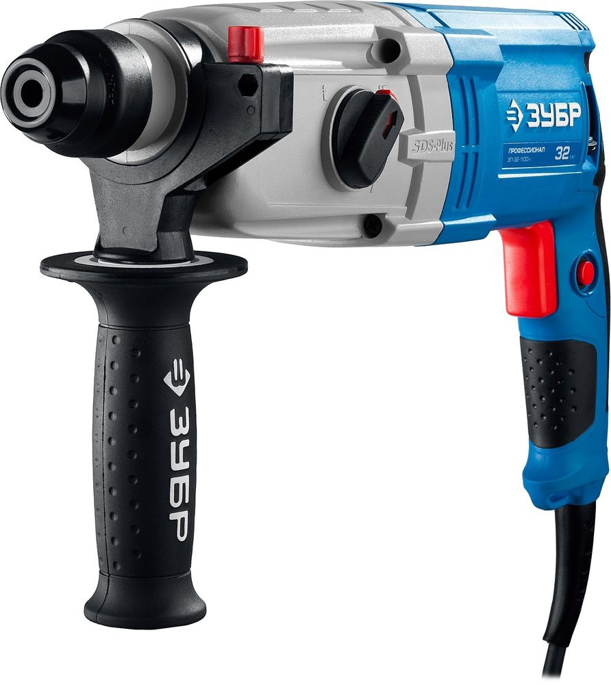 Перфоратор ЗУБР ЗП-32-1100 К 1100 Вт , SDS-Plus, кейс
