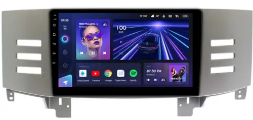 Магнитола для Toyota Mark X 2004-2009 (правый руль) - Teyes CC3 Android 10, Быстрая, CarPlay, SIM-слот