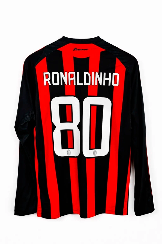 Футболка футбольная АС Милан 2008/2009 Роналдиньо 80