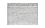 Balenciaga Cow Leather Wallet, Coin Purse, Card Holder Regular Unisex Silver