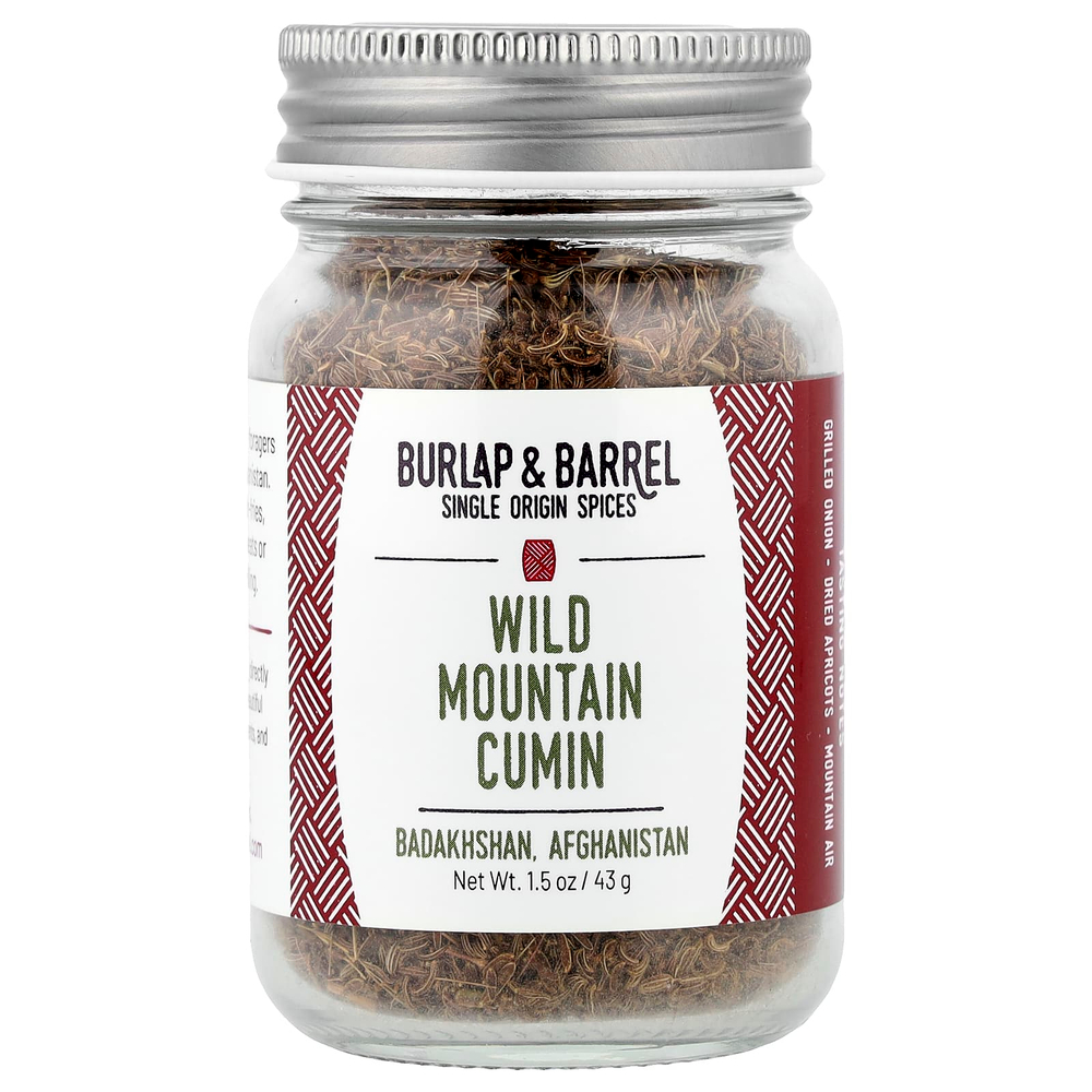 Burlap & Barrel, дикий горный зира, 43 г (1,5 унции)
