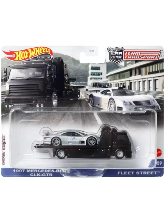 Набор Хот Вилс Premium 97 Mercedes-Benz и Fleet Street HKF46
