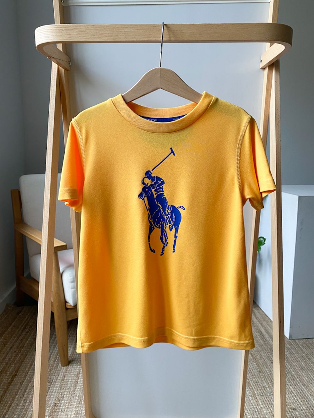 Хлопковая футболка  Ralph Lauren, 122