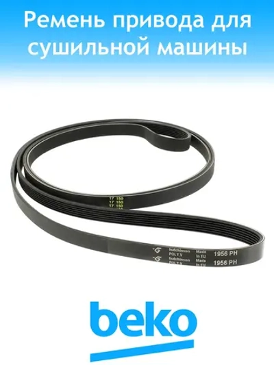 Ремень барабана 1956H7 PH 2962470800 (2962470100) Beko