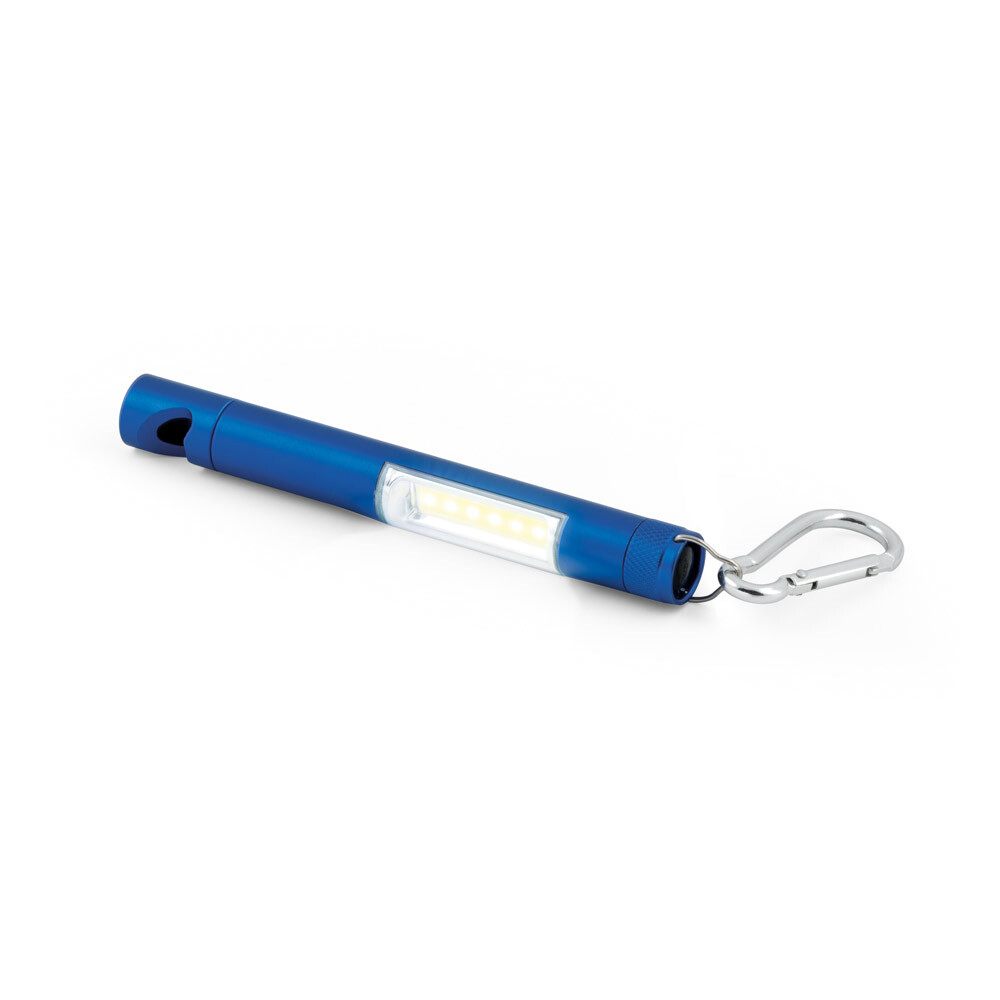 CORTS. Алюминиевый фонарик с COB LED