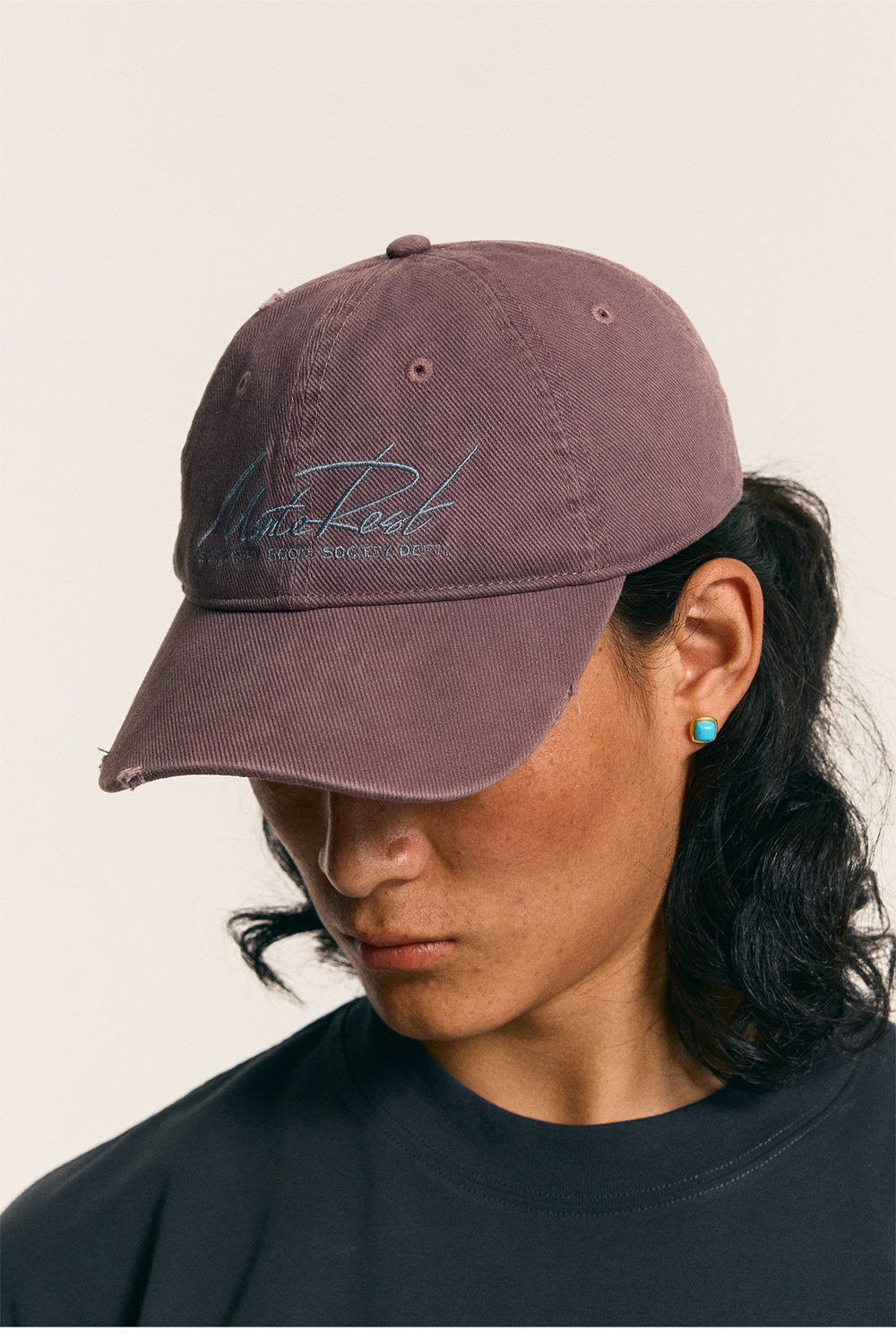 Кепка Nothomme Monterest Baseball Vintage Logo фиолетовый