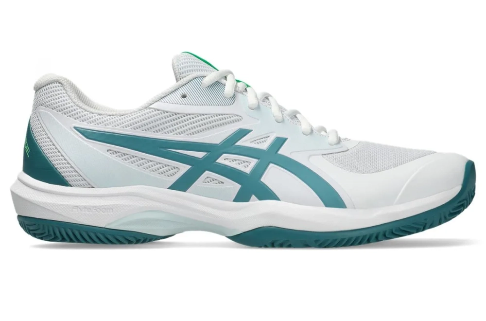 Мужские кроссовки для Padel Asics Game FF Padel - white/misty pine