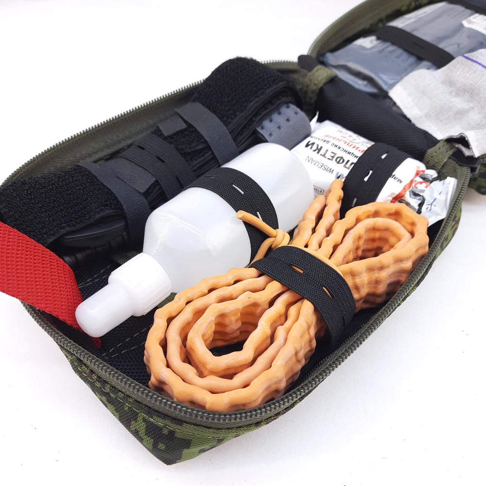 Аптечка быстросъемная MOLLE для оказания первой помощи Размер М (TRL-MIL)
